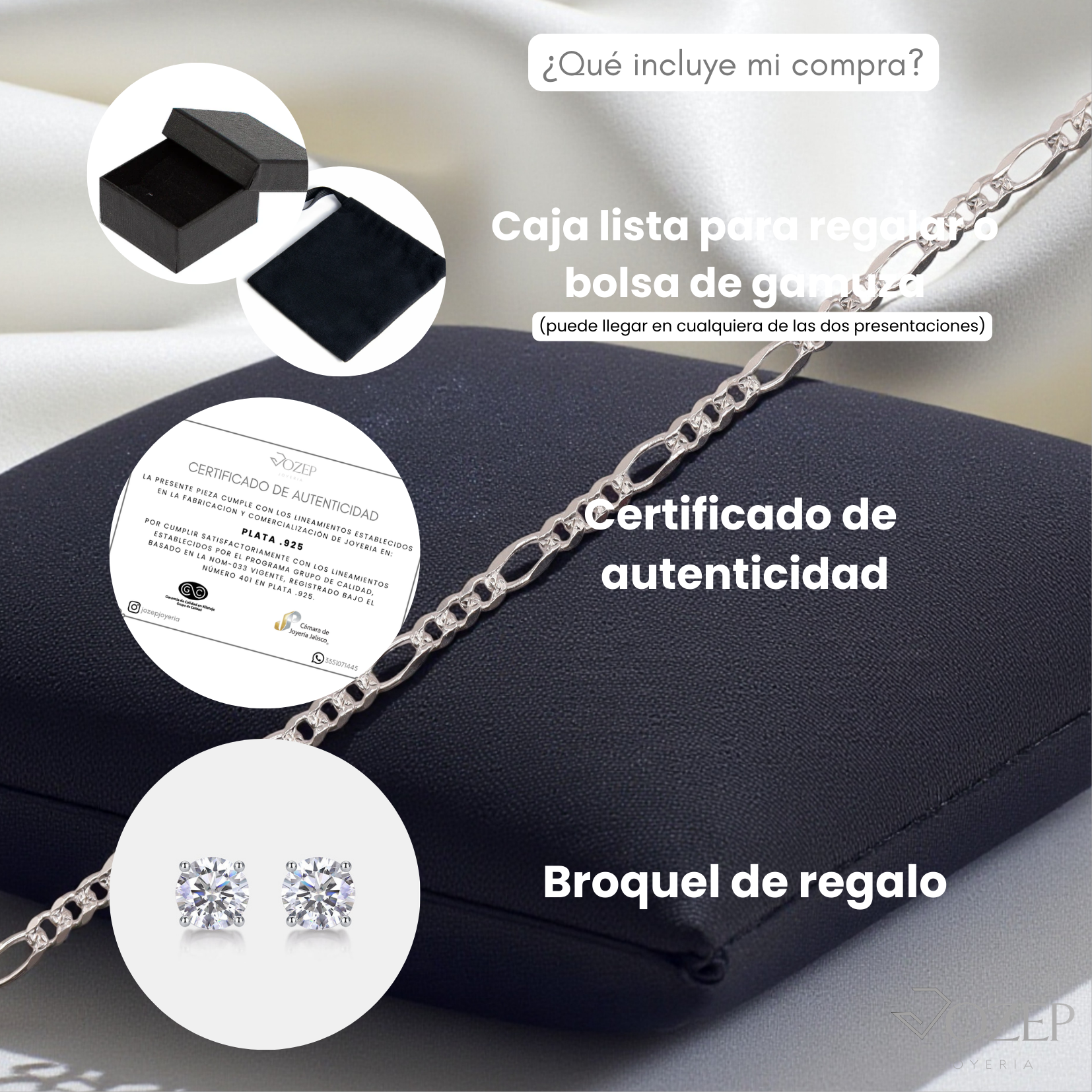 Pulsera Cartier Diamantada Plata .925 | Jozep Joyería Plateado 19.5 Cm
