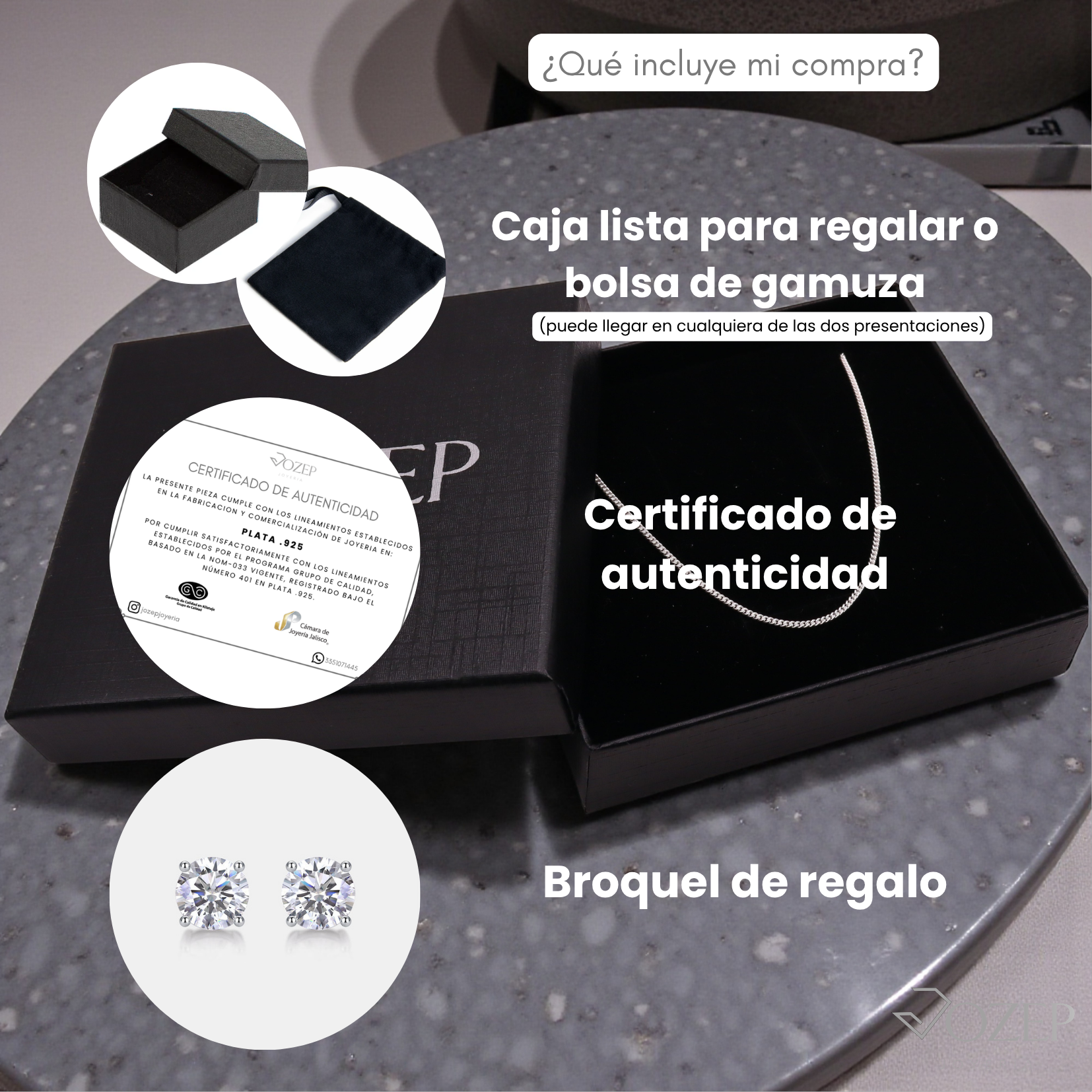 Cadena Cubana Mini Plata .925 50 cm o 60 cm | Jozep Joyería