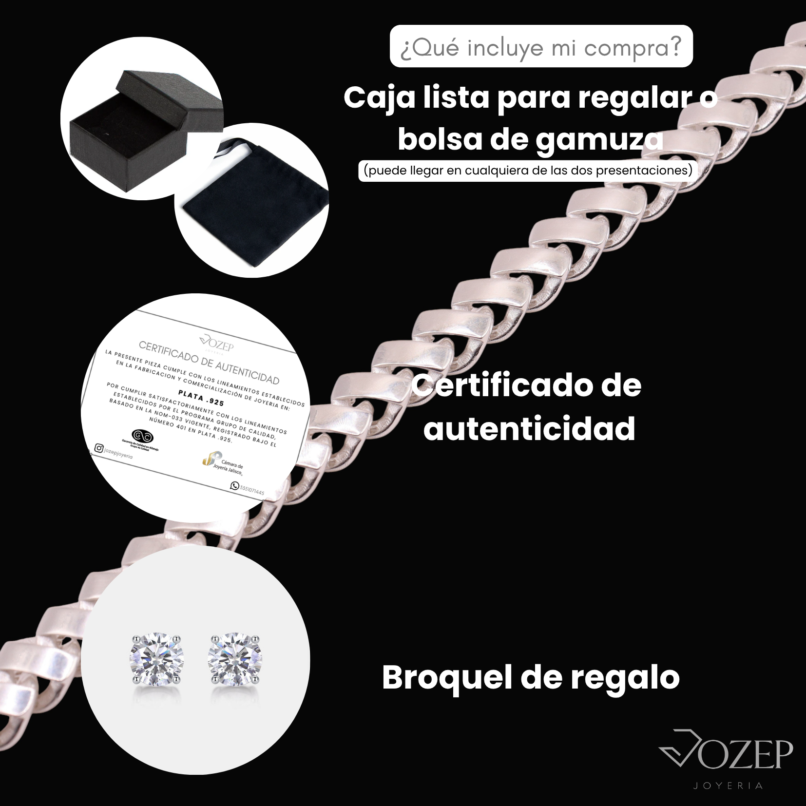 Pulsera Plata .925 Trenzada Lisa 19 cm