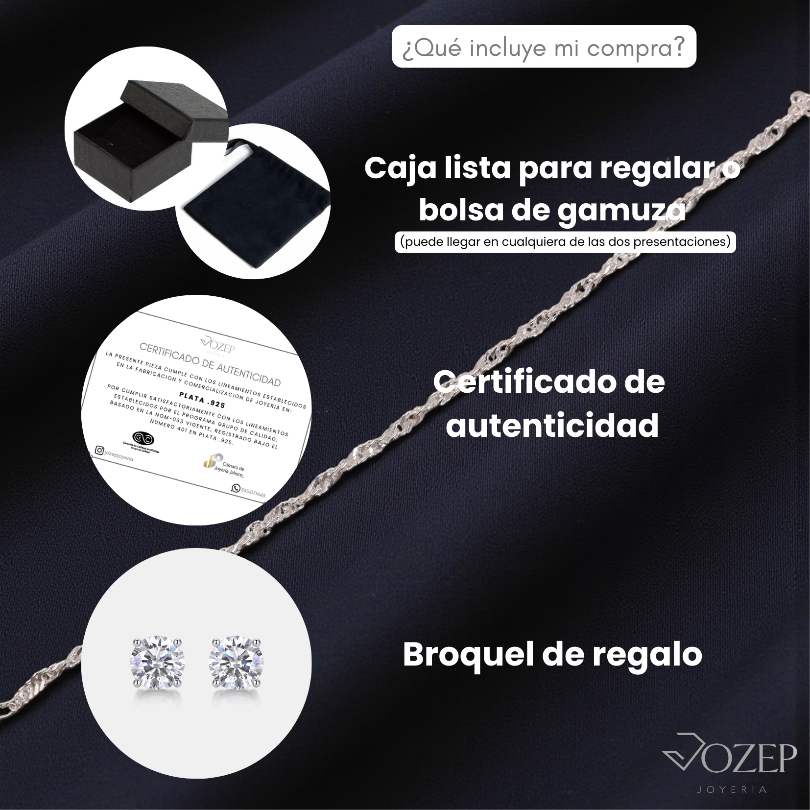 Pulsera Singapur Plata .925 | 17.5 Cm