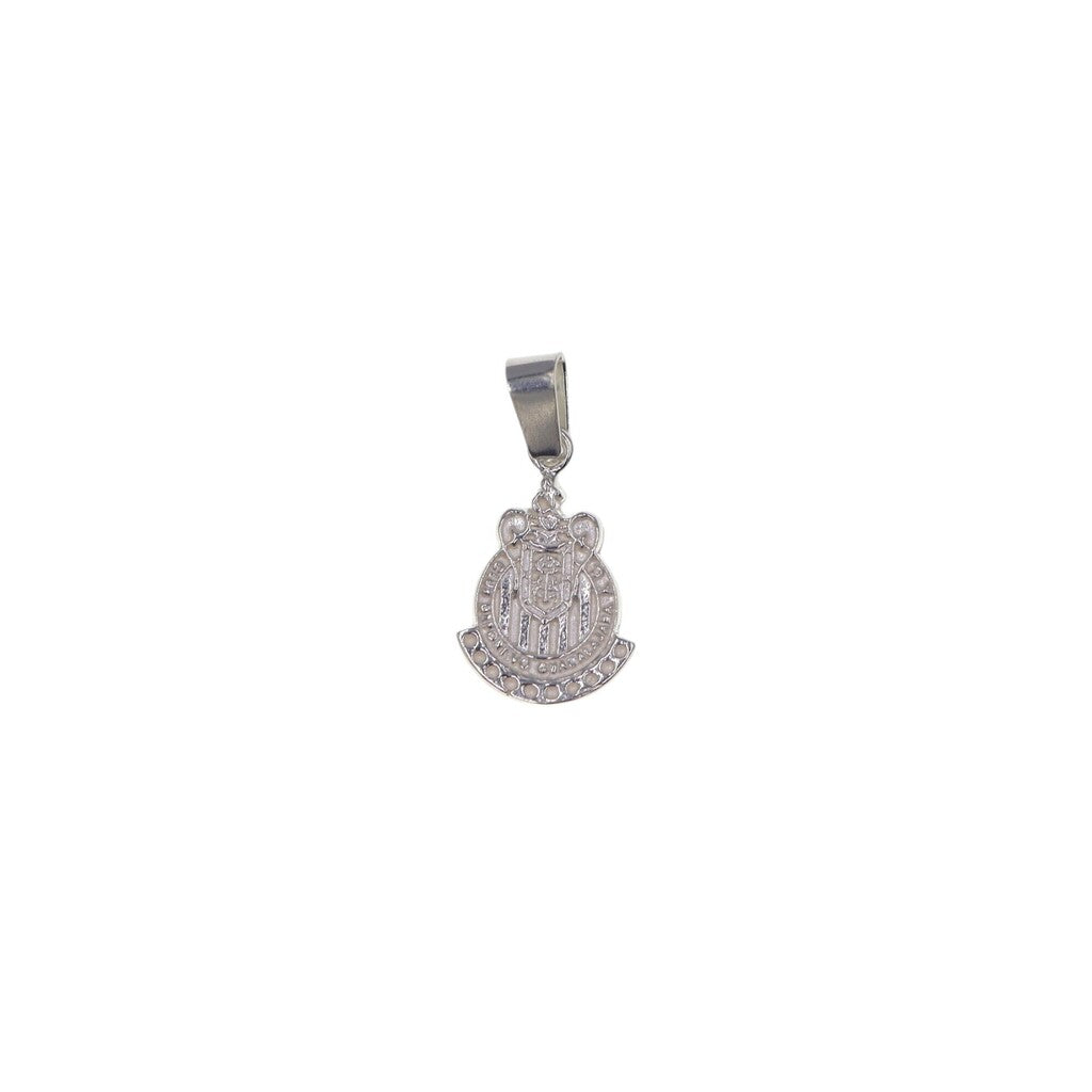 Dije Escudo Chivas + Cadena en Plata .925