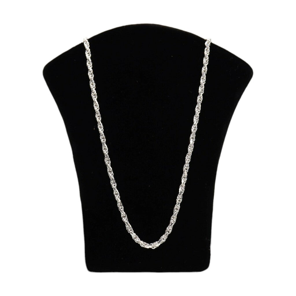 Cadena Torzal de Plata .925 70 cm