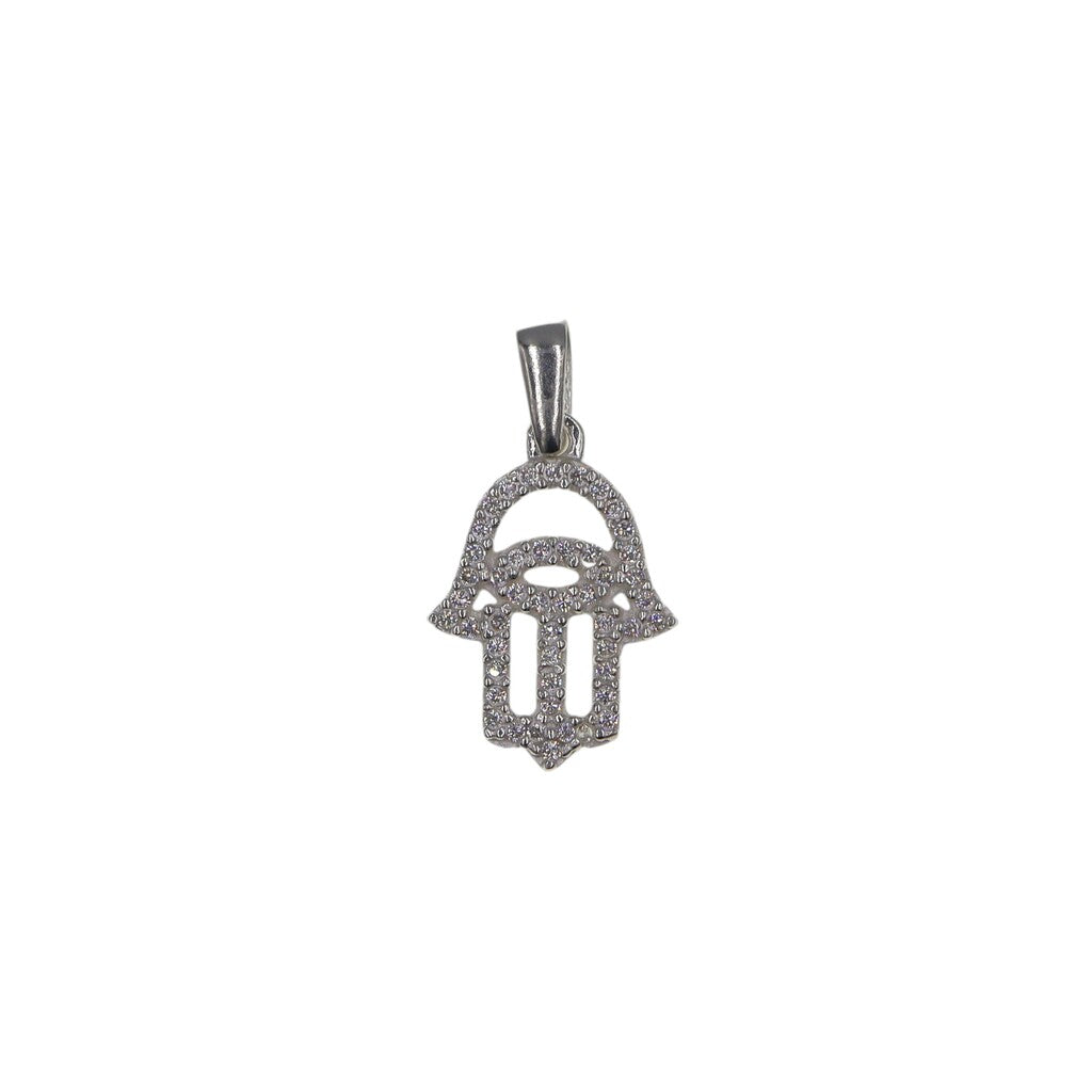 Dije Mano De Fatima + Cadena En Plata .925