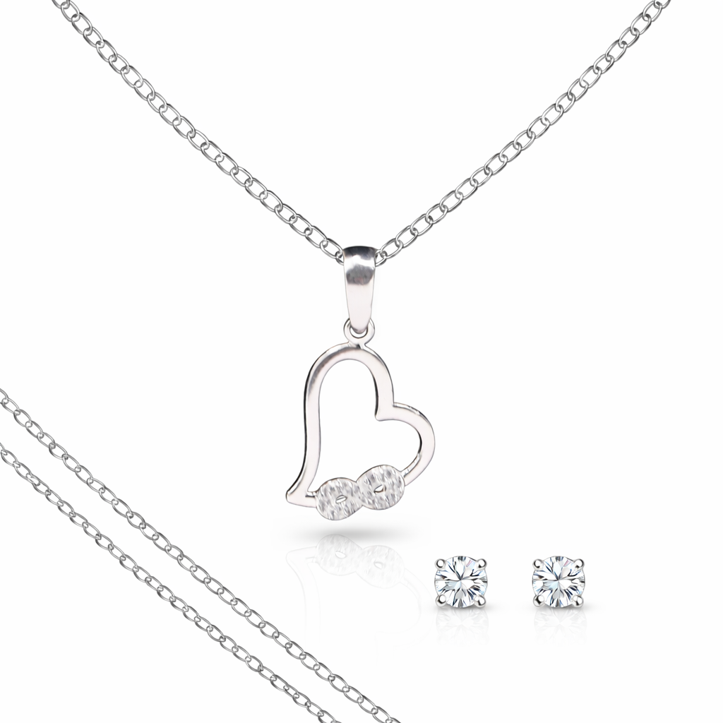Dije Corazón Infinito Plata 925