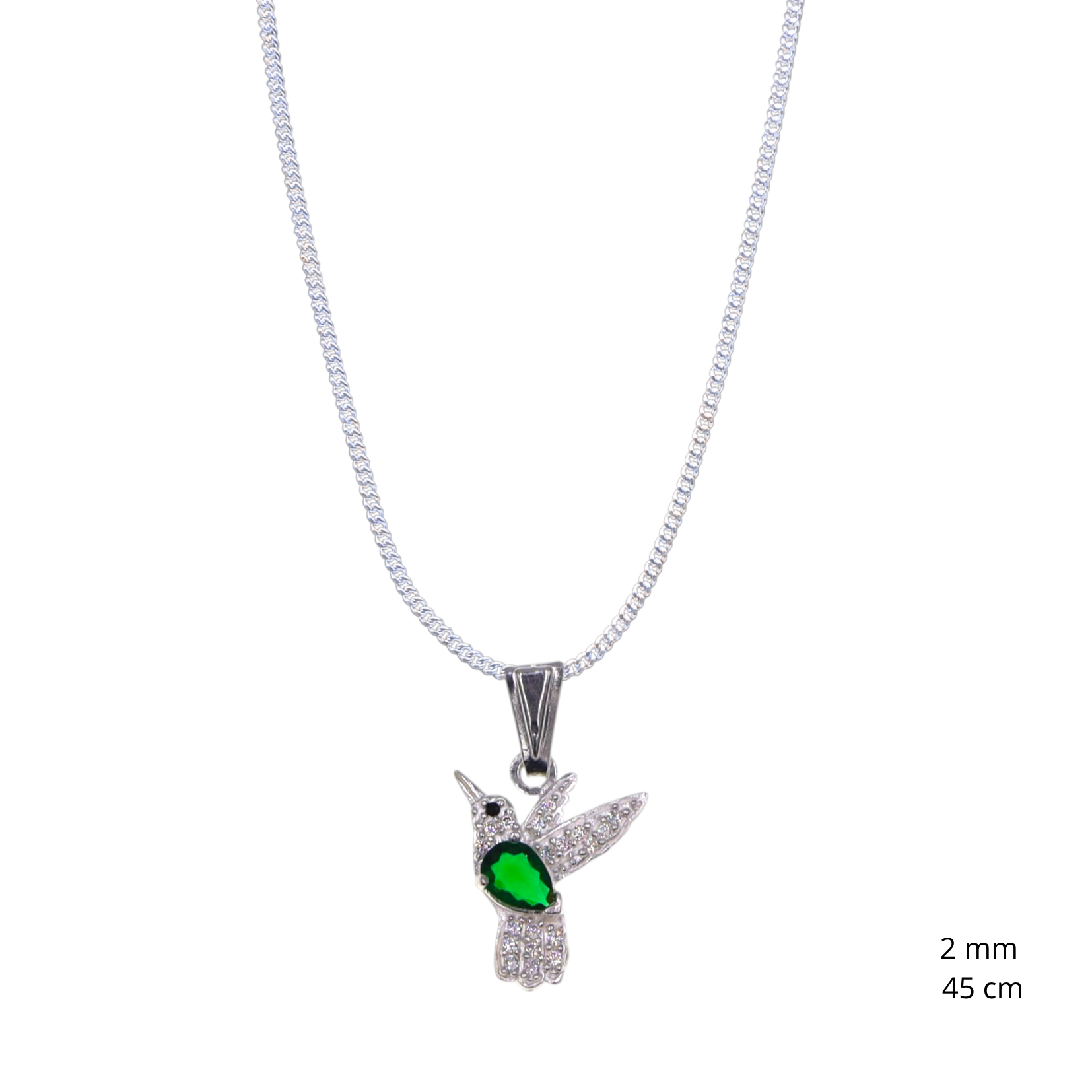 Dije Colibri Con Circonias