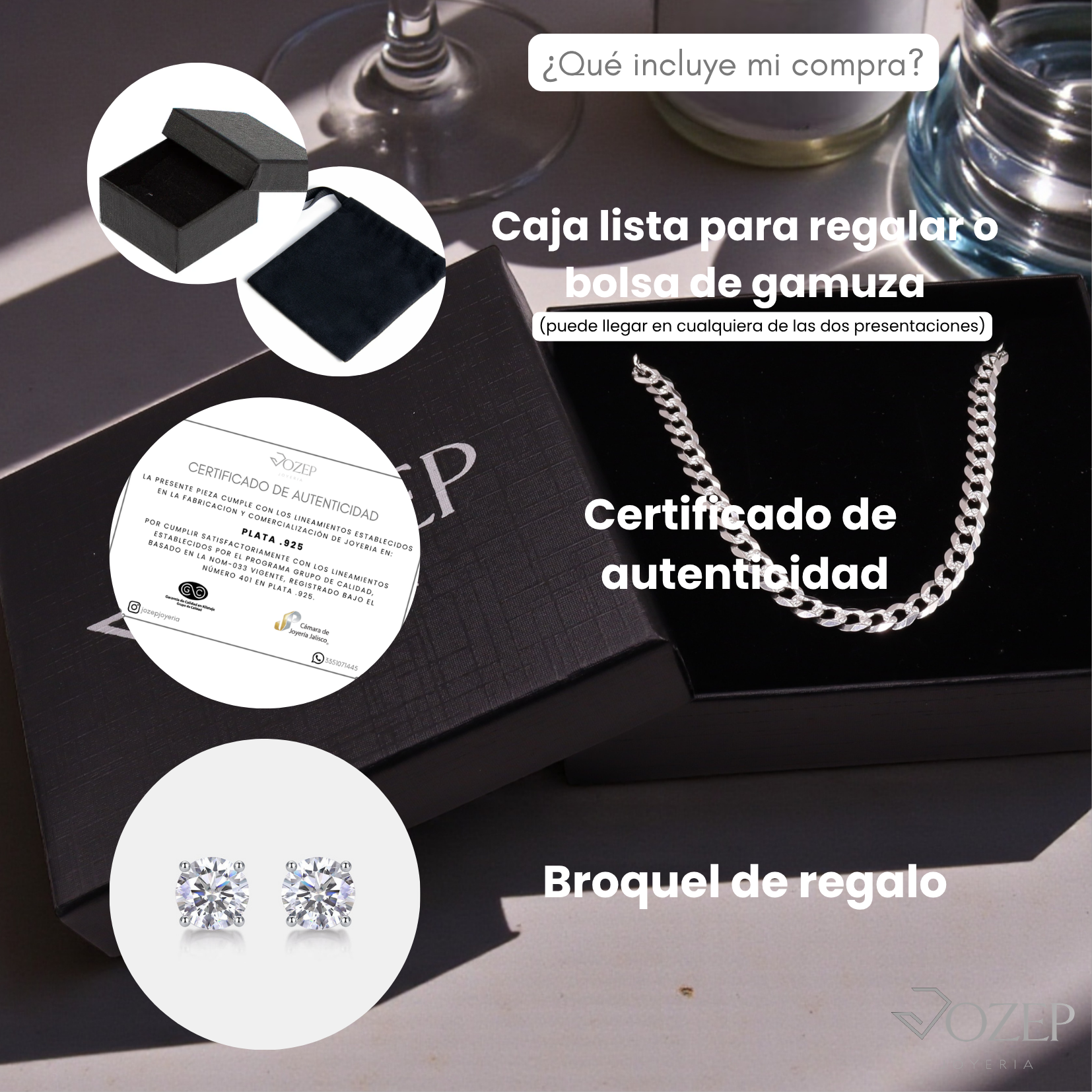 Cadena Cubana 5 mm Plata .925 50 o 60 cm