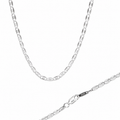 Cadena Gucci Ancla Martillada de Plata .925 | 3mm