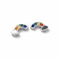 Broquel Arcoiris de Plata .925