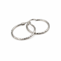 Arracadas Trenza de Plata .925