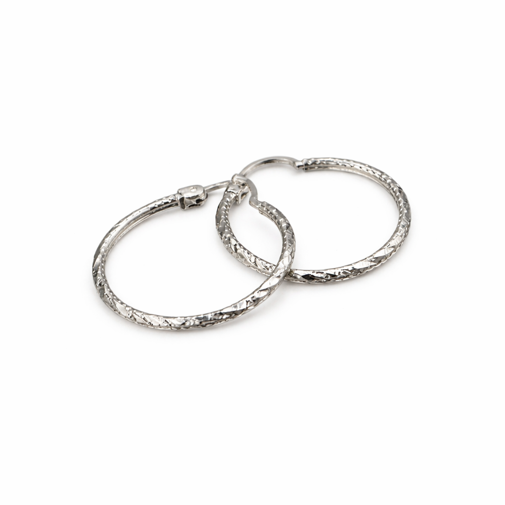 Arracadas Trenza de Plata .925