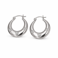 Arracadas De Corazones de Plata .925