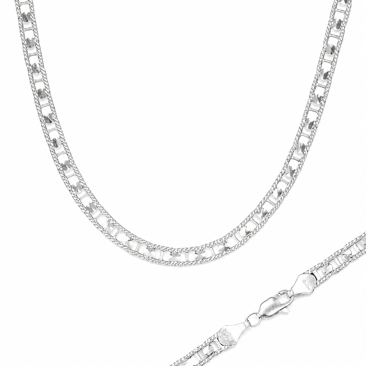 Cadena Gucci de Plata .925 | 5mm