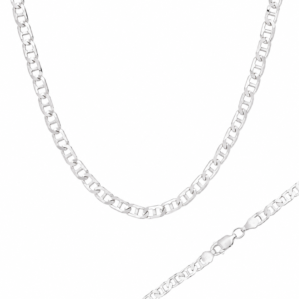 Cadena Gucci Lisa de Plata .925 | 4mm