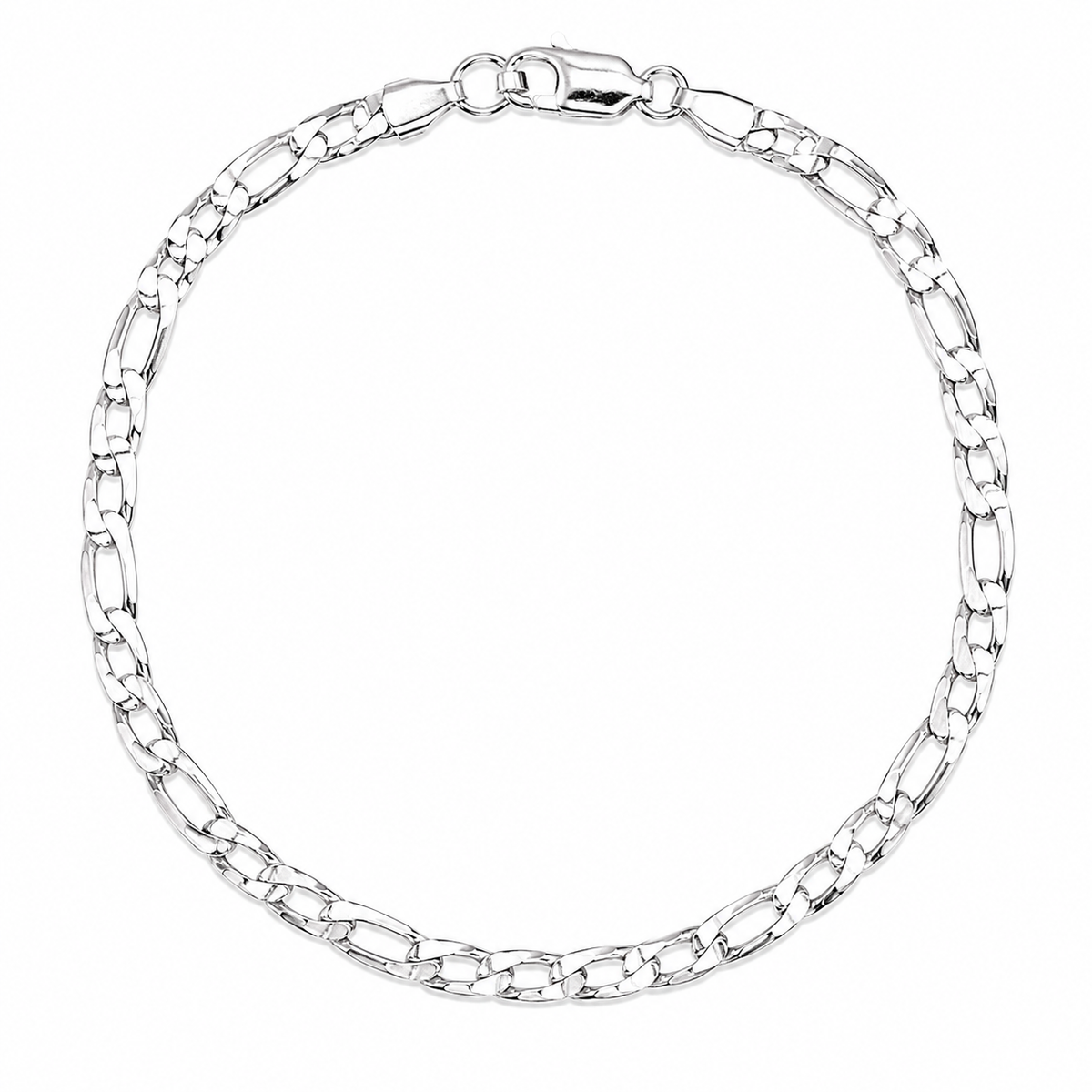 Pulsera Perniche Plata .925 19 Cm