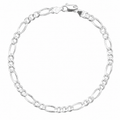 Pulsera Cartier Diamantada Plata .925 | Jozep Joyería Plateado 19.5 Cm
