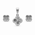 Juego Trébol (Dije y Aretes)