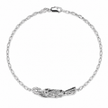 Pulsera Santa Muerte Plata 925 Hombre Mujer