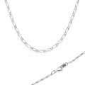 Cadena Fígaro 1x1 de Plata .925 | 2mm