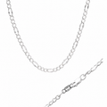 Cadena Figaro 3x1 Forjada de Plata .925 | 3mm