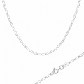 Cadena Tejido Inglés de Plata .925 | 2mm