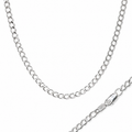 Cadena Cubana de Plata .925 | 3mm