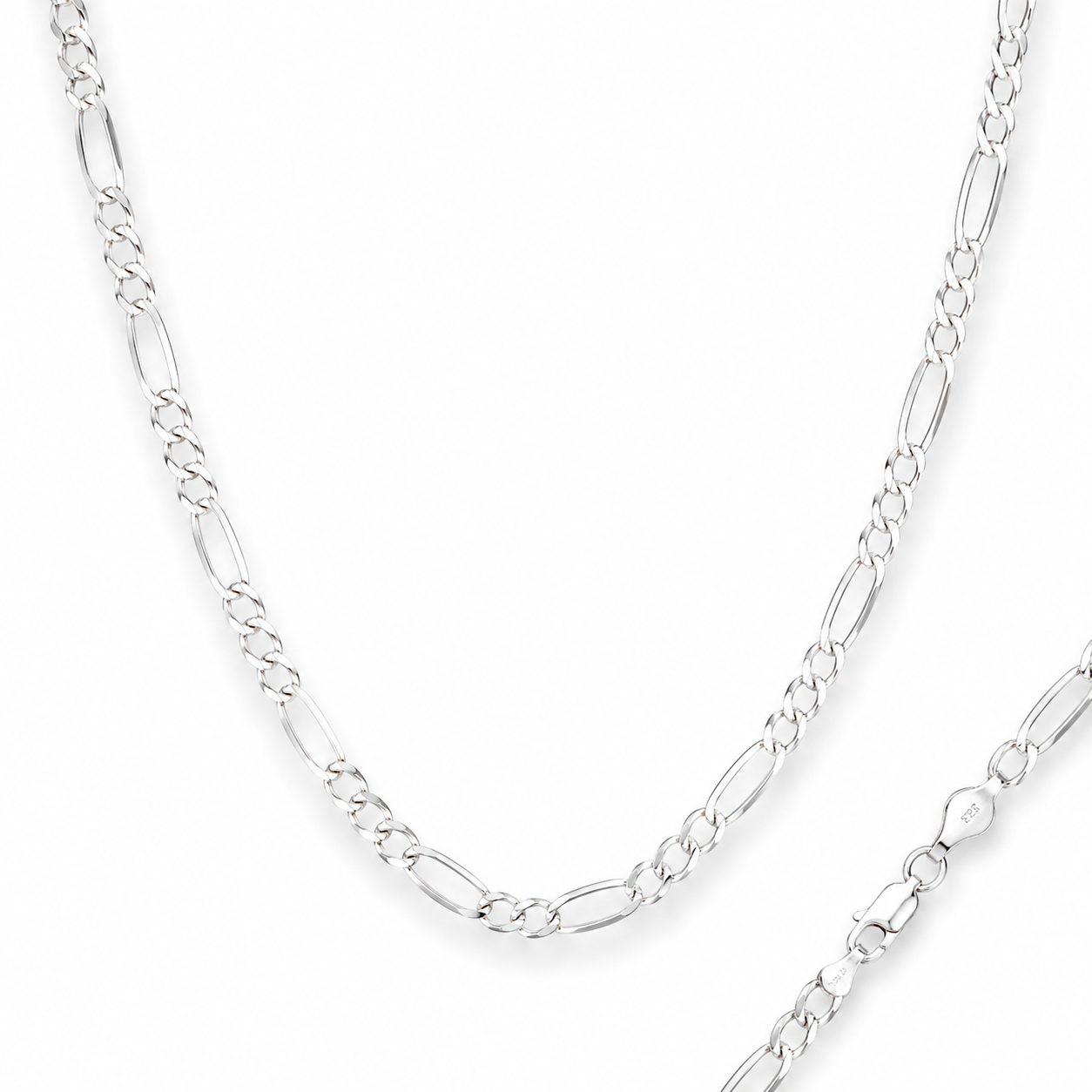 Cadena Figaro de Plata .925 | 3mm