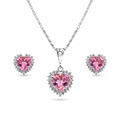Juego Corazón Rosa