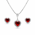 Juego Corazón Rojo