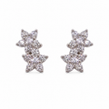 Broquel 2 Estrellas de Plata .925