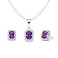 Juego Cuadro Morado