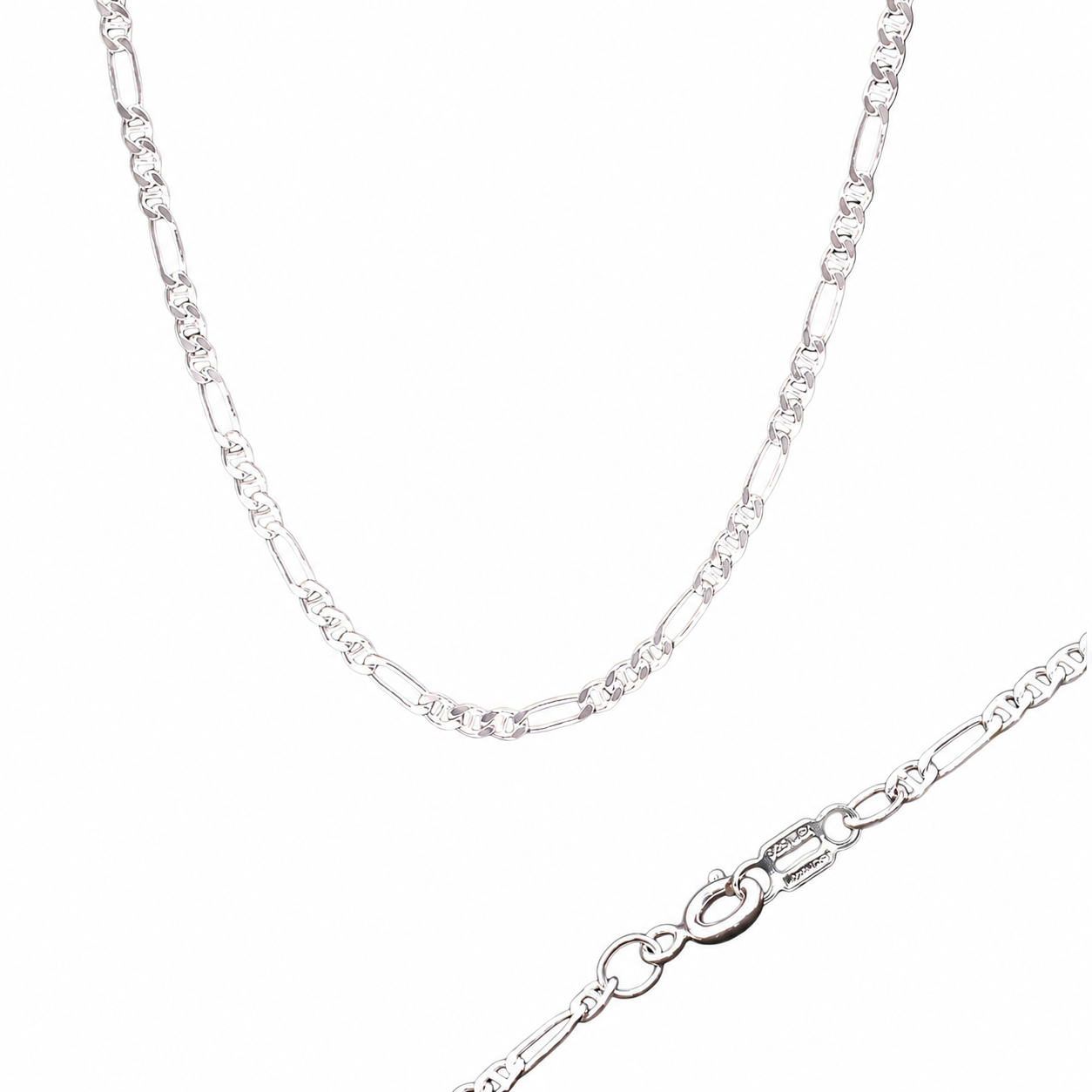 Cadena Figaruchi de Plata .925 | 3mm