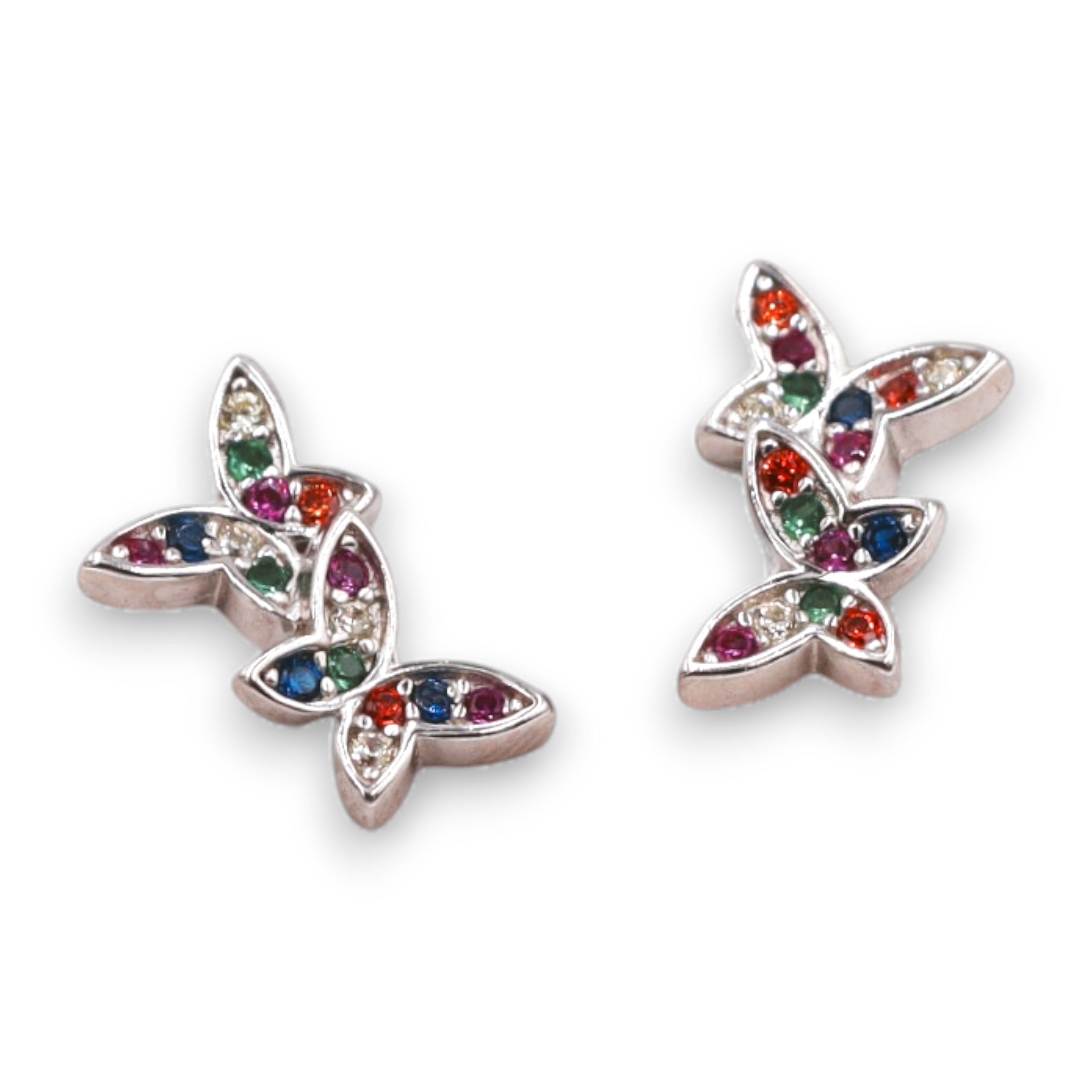 Broquel Mariposas de Plata .925