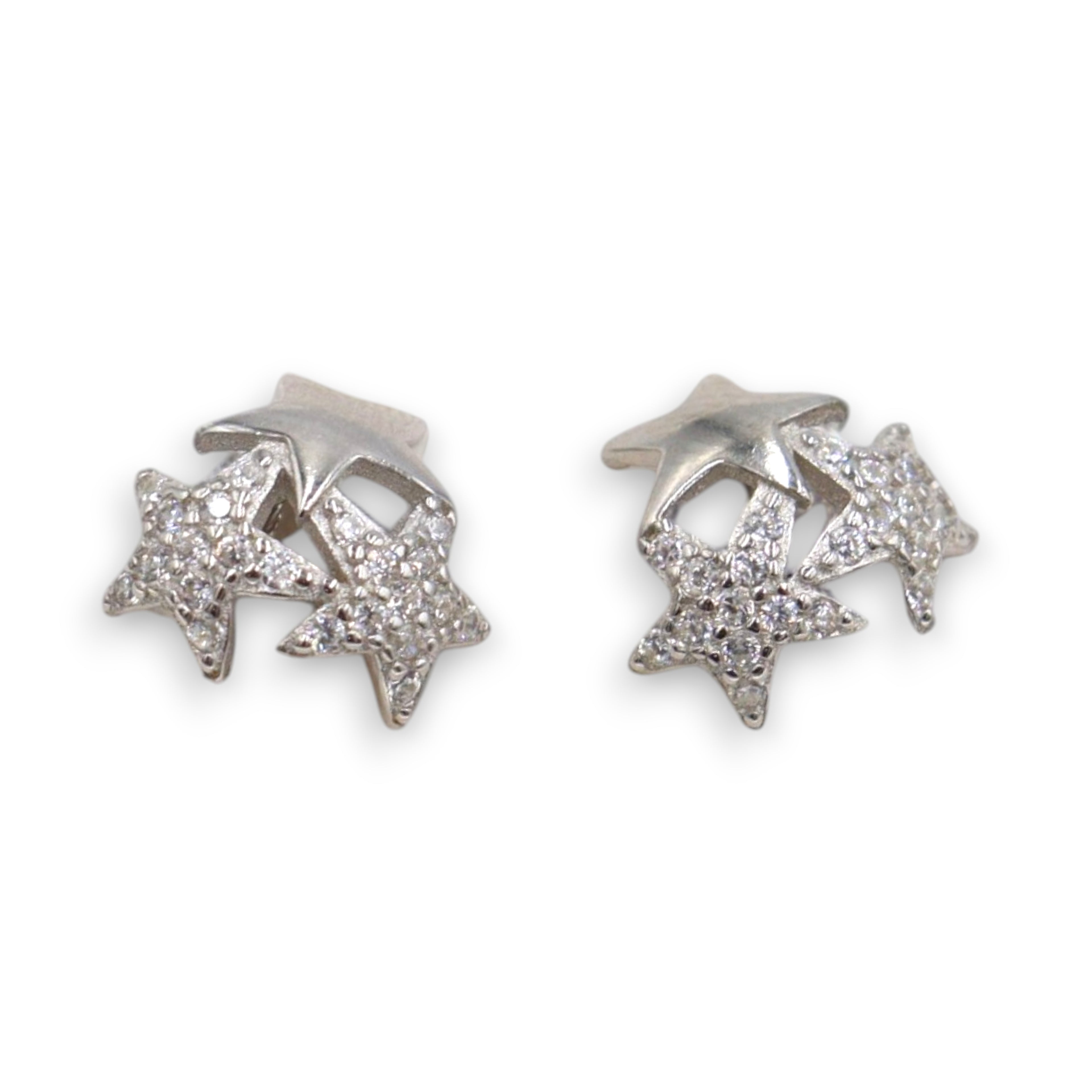 Broquel 3 Estrellas de Plata .925