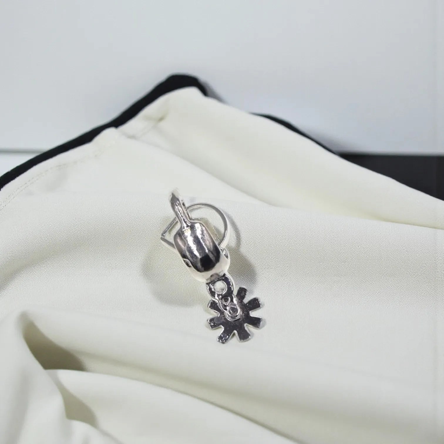 Dije De Bota Vaquera Con Espuela + Cadena en Plata .925