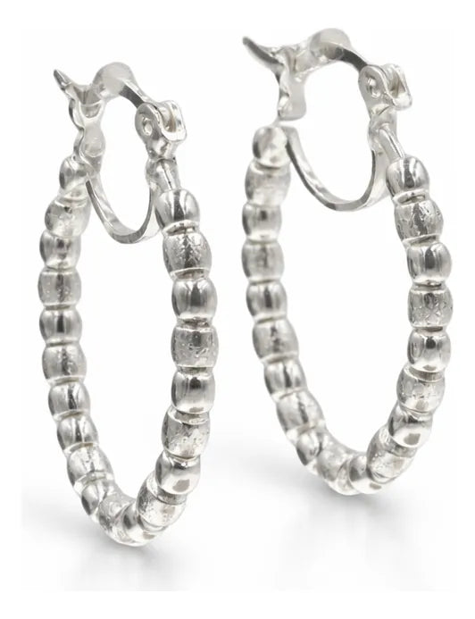 Aretes Bolitas en Plata .925