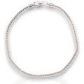 Pulsera Espiga Plata .925  18 Cm