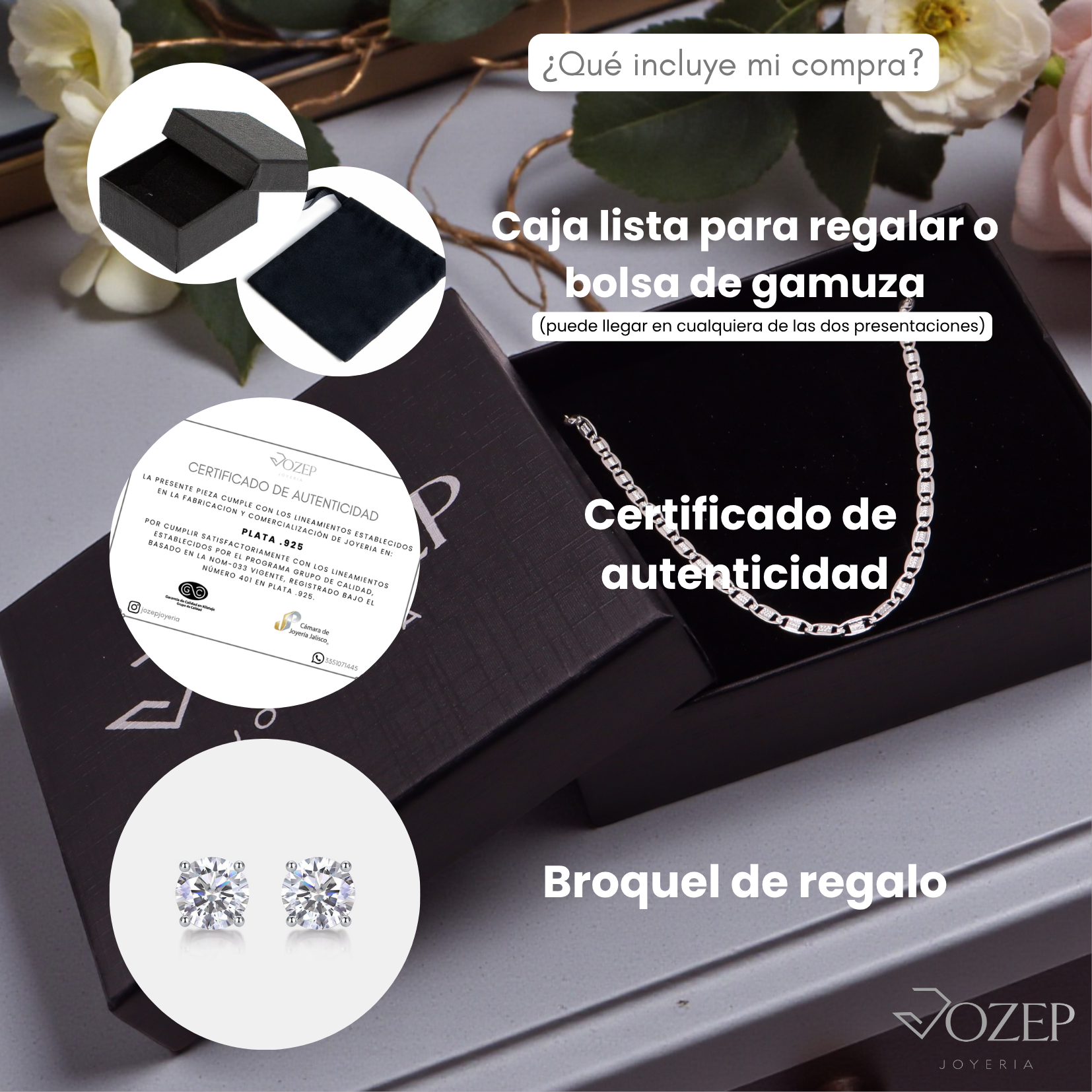 Cadena Gucci Ancla Martillada Plata .925 50 o 60 cm | Jozep Joyería