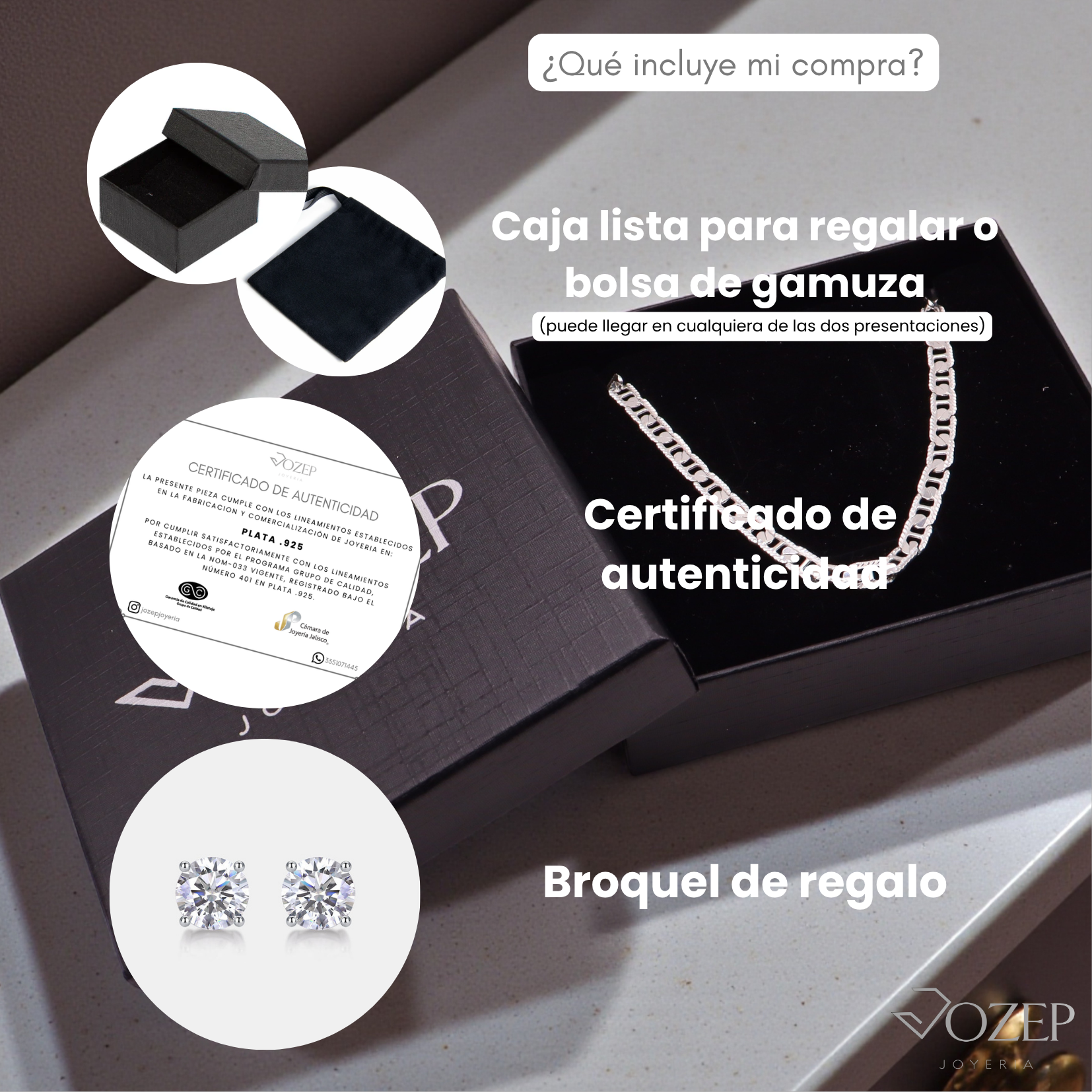 Cadena Gucci 5 mm Plata .925 55 o 70 cm | Jozep Joyería