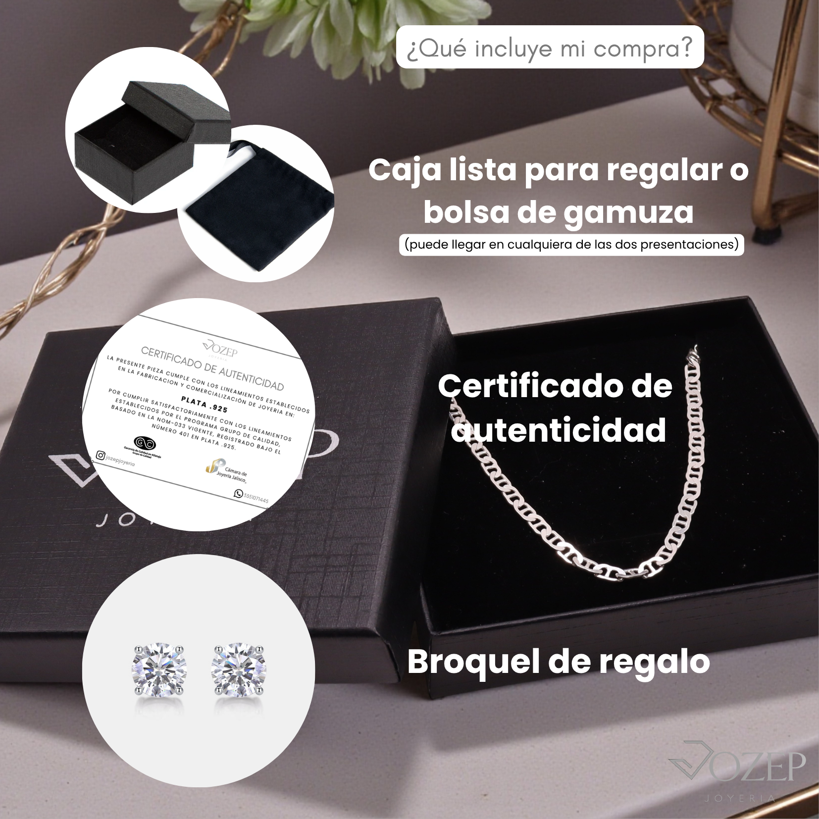 Cadena Gucci Lisa 4 mm Plata .925 55 o 70 cm | Jozep Joyería