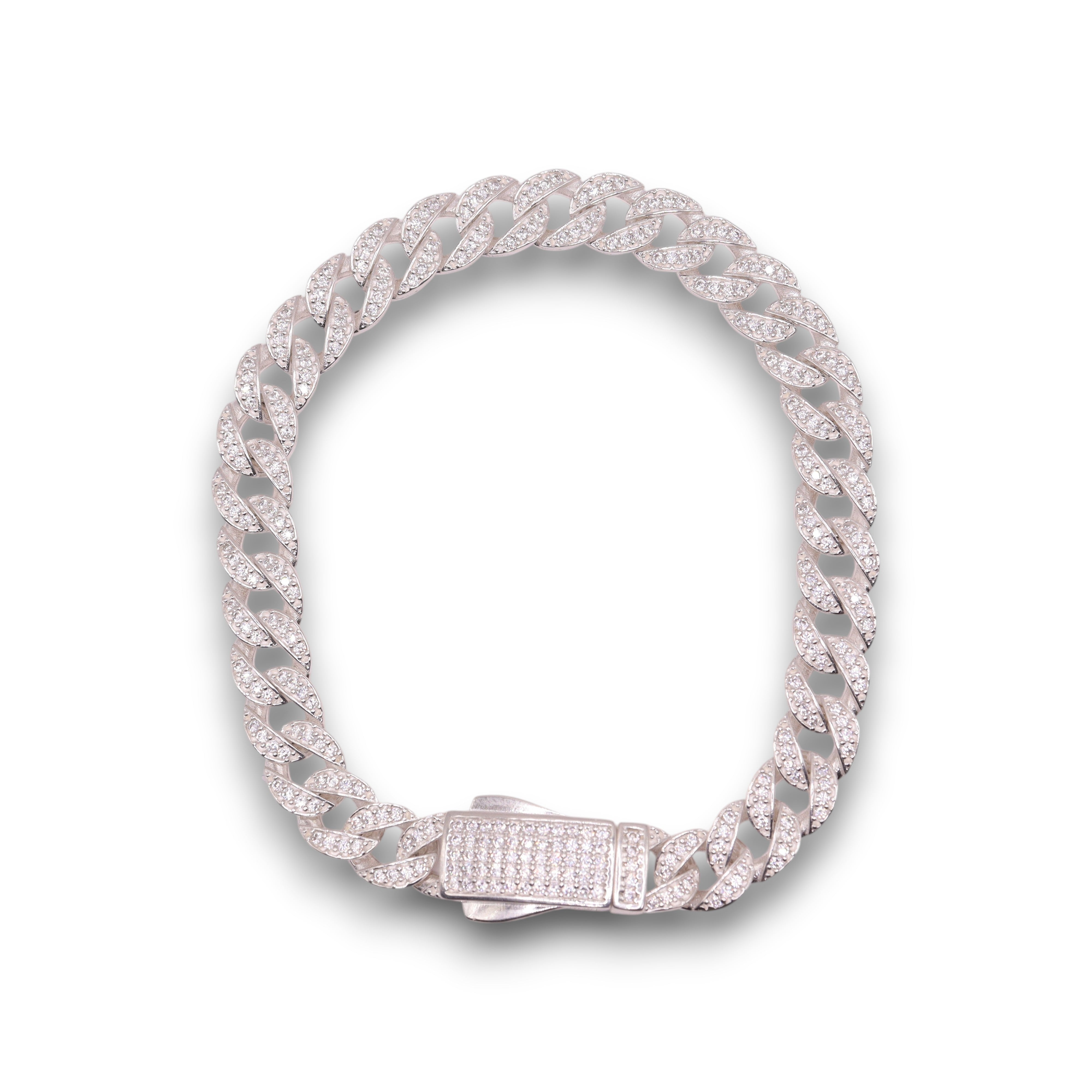 Pulsera Plata .925 Circonia Max 19 cm