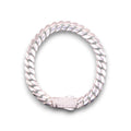 Pulsera Plata .925 Cubana Gruesa Lisa 19.5 cm