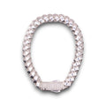 Pulsera Plata .925 Trenzada Lisa 19 cm