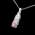 Dije Virgen Pequeña Multicolor Plata .925