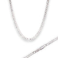 Cadena Fígaro Plata .925 50 y 60  Cm