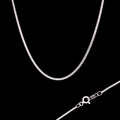 Cadena Cubana Mini Plata .925 50 cm o 60 cm | Jozep Joyería