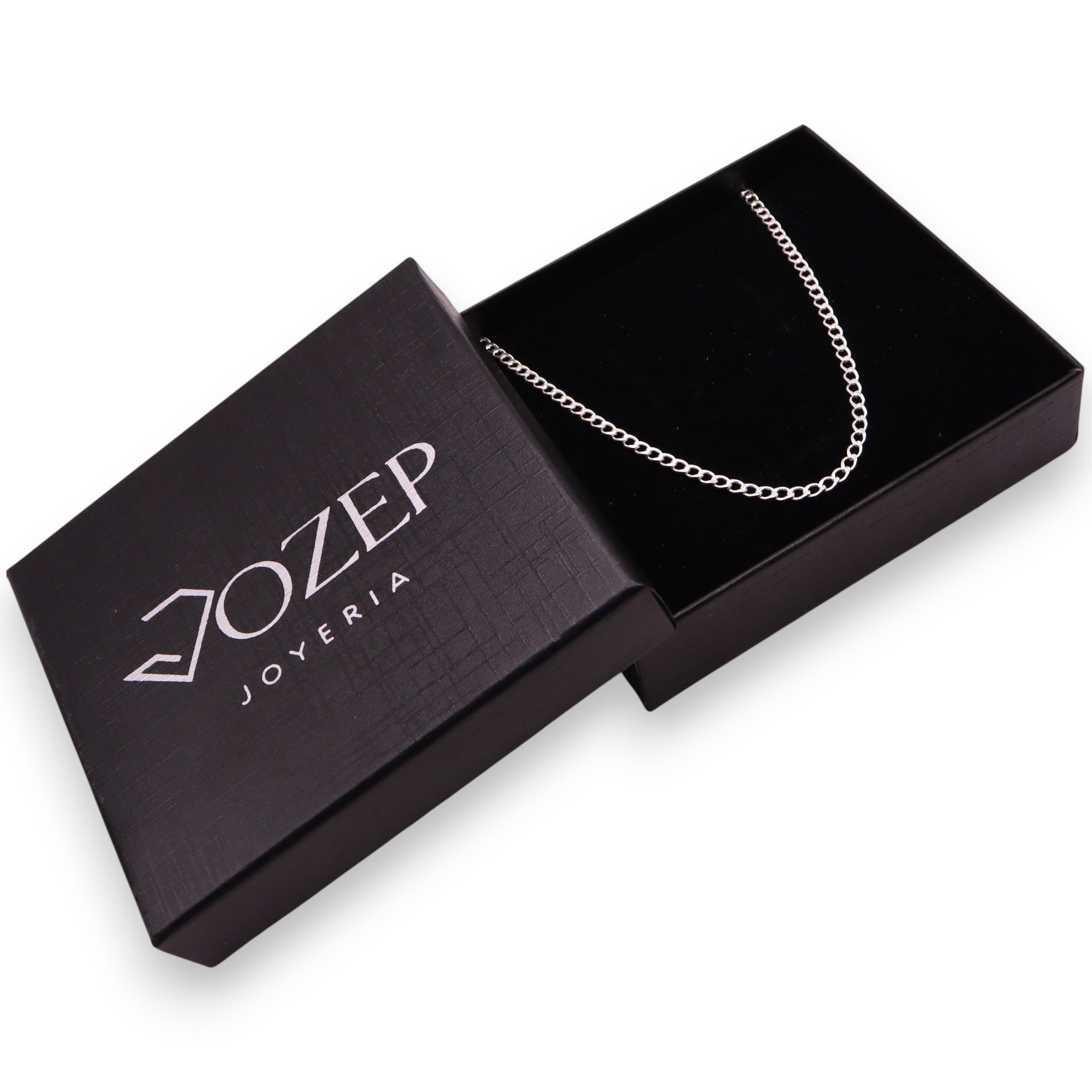 Cadena Cubana de Plata .925 50cm o 60cm