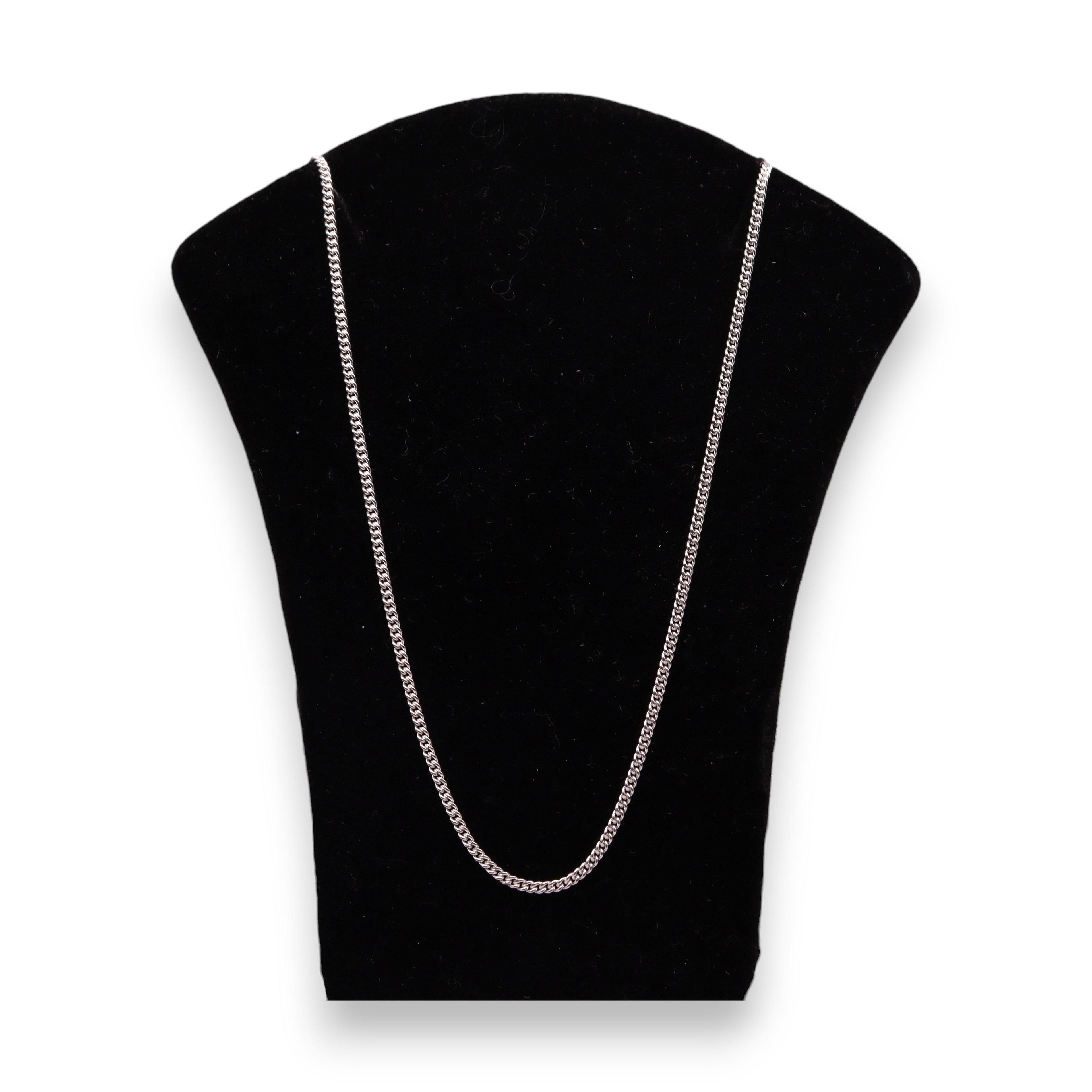 Cadena Cubana Mini Plata .925 50 cm o 60 cm | Jozep Joyería