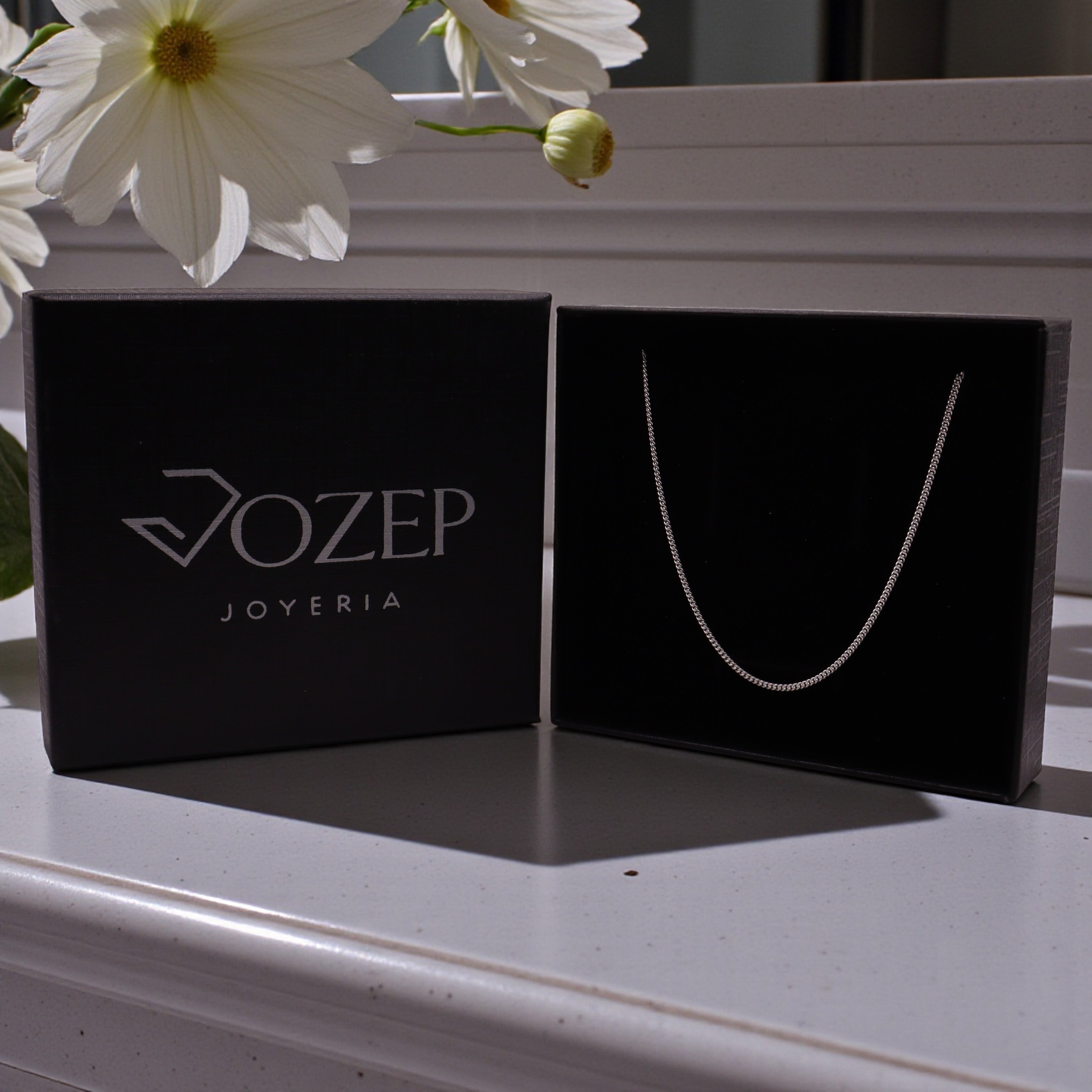 Cadena Cubana Mini Plata .925 50 cm o 60 cm | Jozep Joyería