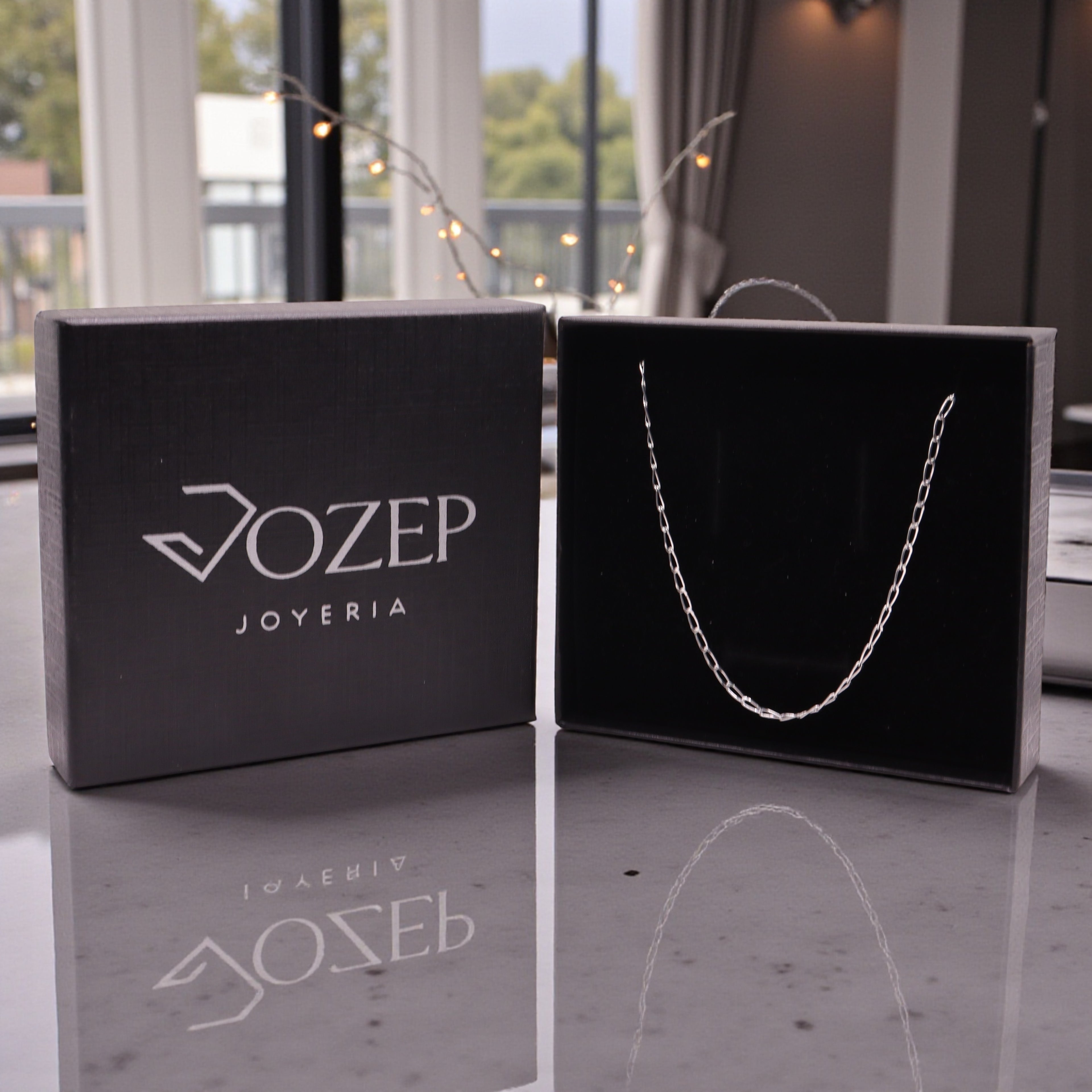 Cadena Tejido Inglés Plata .925