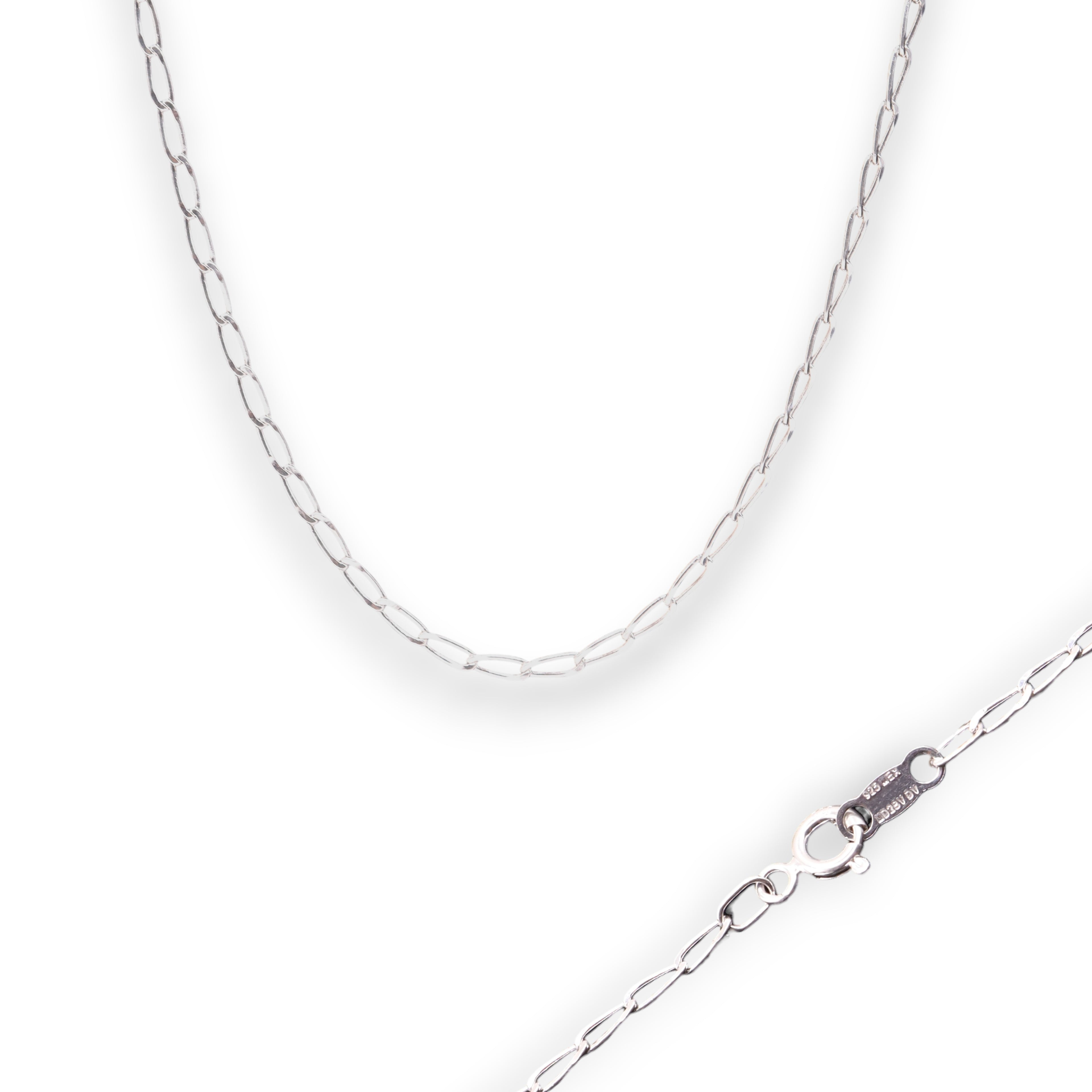 Cadena Tejido Inglés Plata .925